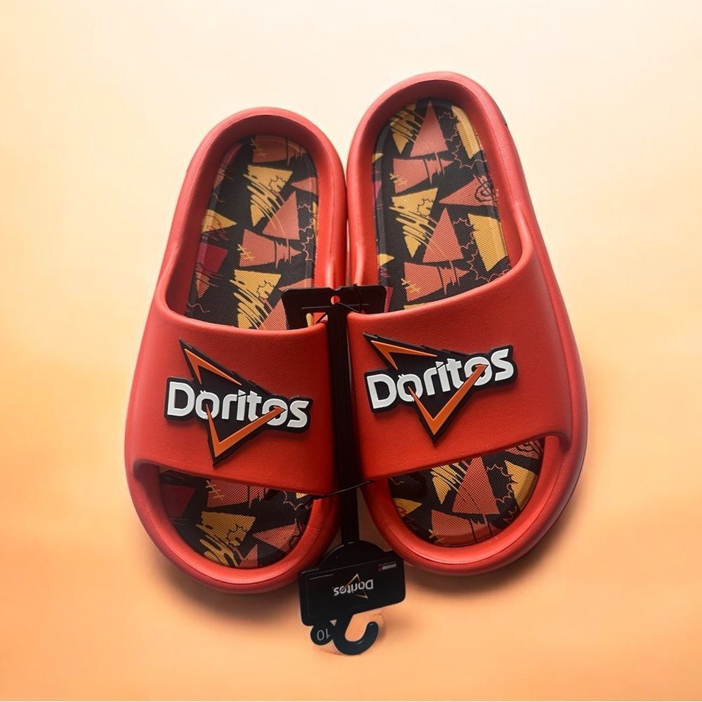 Size 10 Adult Doritos Slide Sandals